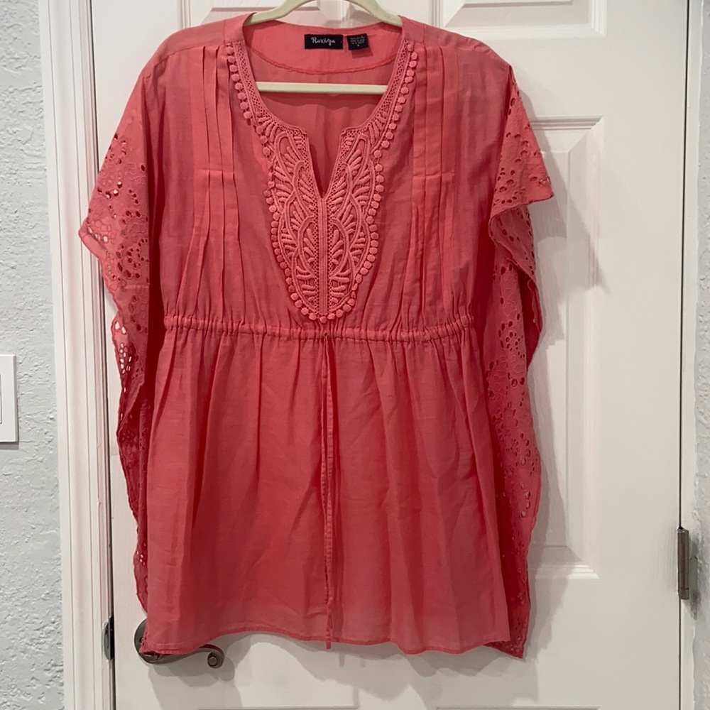 Pink beach dress
